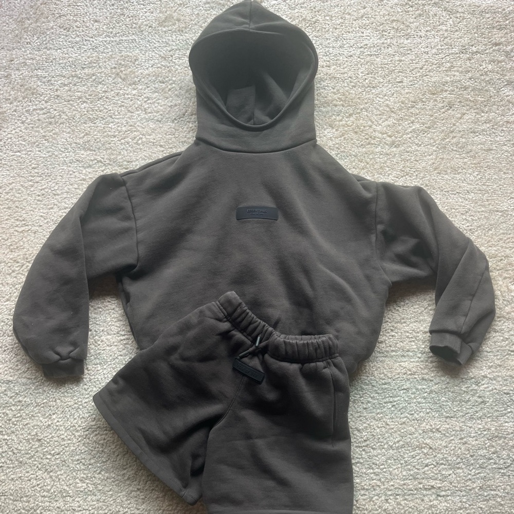 Essentials Fear Of God Youth Sweat Set